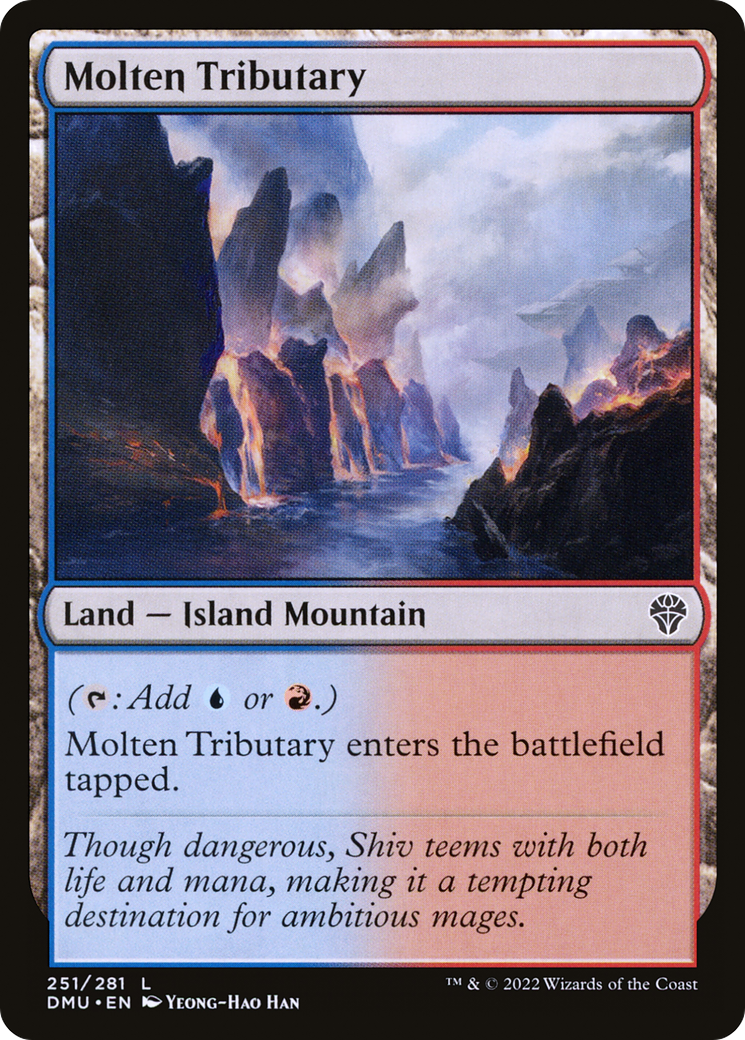 Molten Tributary [Dominaria United]-1