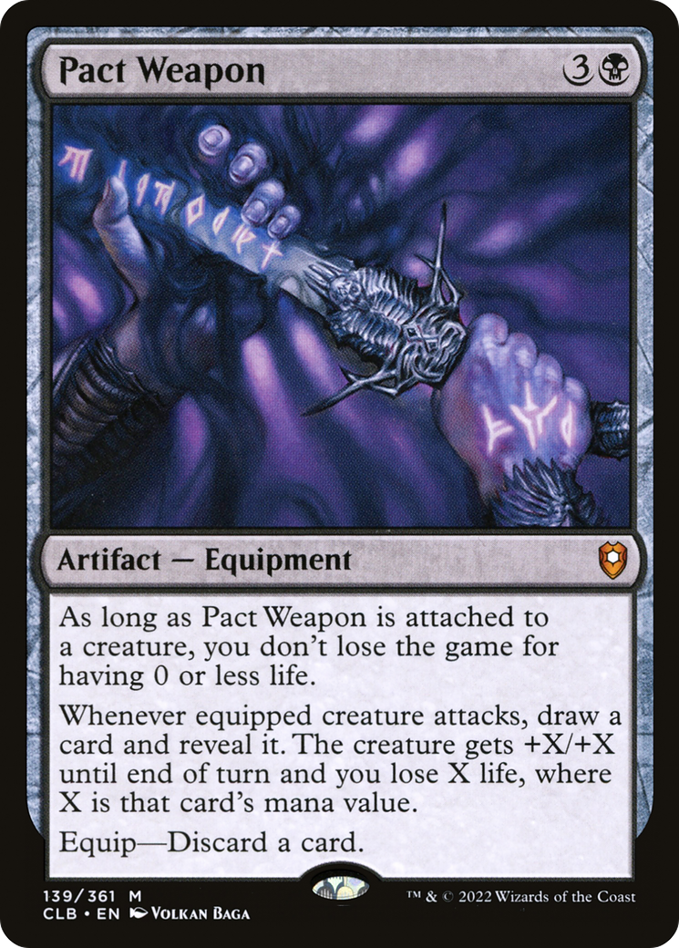 Pact Weapon [Commander Legends: Battle for Baldur's Gate]-1