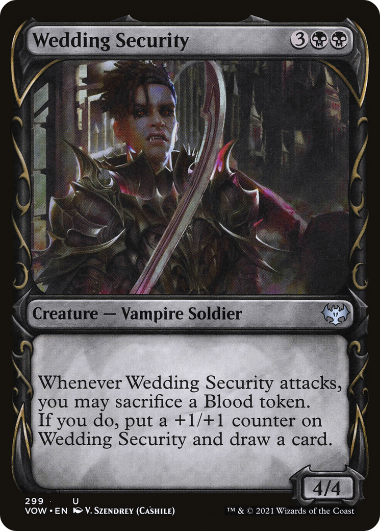 Wedding Security (Showcase) (VOW-299) - Innistrad: Crimson Vow: (Showcase)-1