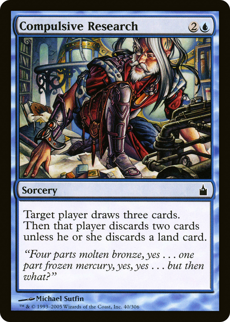 Compulsive Research [Ravnica: City of Guilds]-1