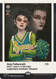 Anje Falkenrath // Anje Falkenrath (SLD-1874) - Secret Lair Drop (Borderless) Foil-1