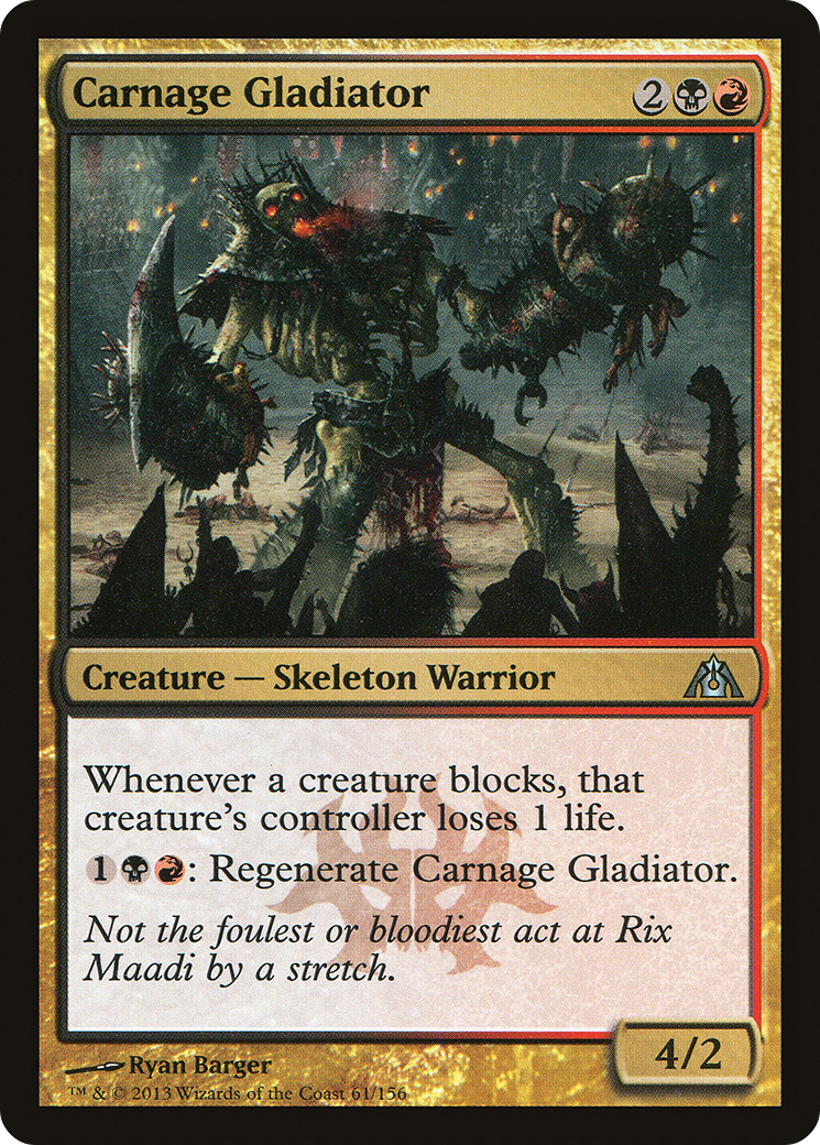 Carnage Gladiator [Dragon's Maze]-1