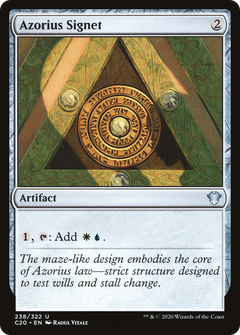 Azorius Signet [Commander 2020]-1