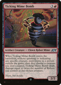 Ticking Mime Bomb (Galaxy Foil) [Unfinity]-1