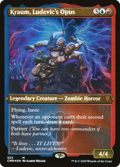 Kraum, Ludevic's Opus (Etched) [Commander Legends]-1