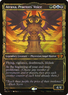 Atraxa, Praetors' Voice (Halo Foil) [Multiverse Legends]-1
