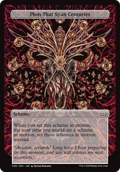 Plots That Span Centuries (Full Art) [Duskmourn: Archenemy]-3