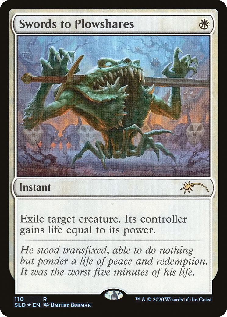 Swords to Plowshares (110) [Secret Lair Drop Series]-1