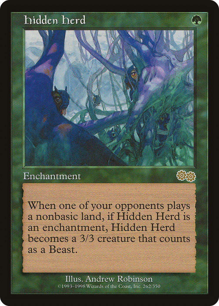 Hidden Herd [Urza's Saga]-1