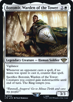 Boromir, Warden of the Tower [The Lord of the Rings: Tales of Middle-Earth Prerelease Promos]-1