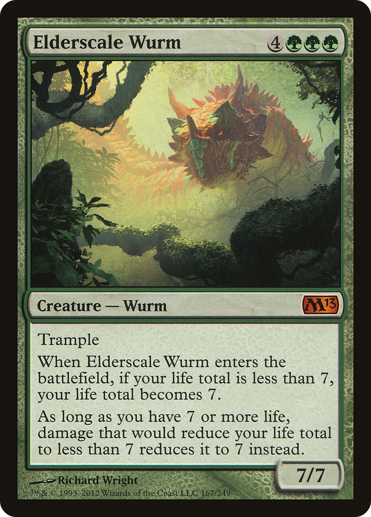 Elderscale Wurm [Magic 2013]-1