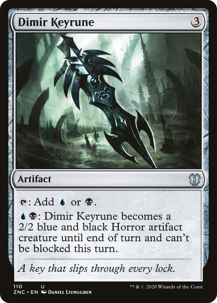 Dimir Keyrune [Zendikar Rising Commander]-1