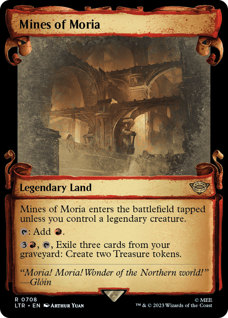 Mines of Moria [The Lord of the Rings: Tales of Middle-Earth Showcase Scrolls]-1