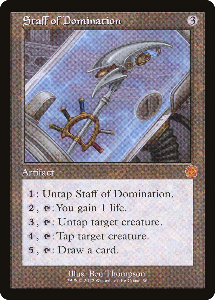 Staff of Domination (Retro) [The Brothers' War Retro Artifacts]-1