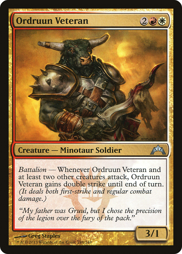 Ordruun Veteran [Gatecrash]-1