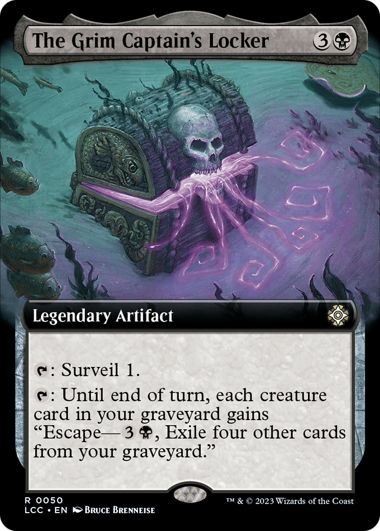 The Grim Captain's Locker (Extended Art) [The Lost Caverns of Ixalan Commander]-1