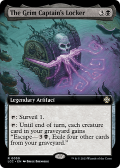 The Grim Captain's Locker (Extended Art) [The Lost Caverns of Ixalan Commander]-1