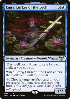 Emry, Lurker of the Loch [Kamigawa: Neon Dynasty Commander]-1
