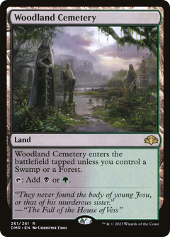 Woodland Cemetery (DMR-261) - Dominaria Remastered Foil-1