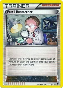 Fossil Researcher (92/111) (Cosmos Holo) [XY: Furious Fists]-1