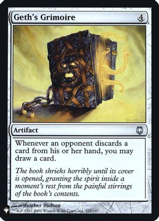 Geth's Grimoire (LIST-123) - The List Reprints Foil-1