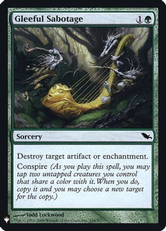 Gleeful Sabotage (LIST-116) - The List Reprints-1