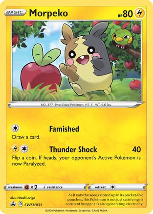Morpeko (SWSH031) [Sword & Shield: Black Star Promos]-1