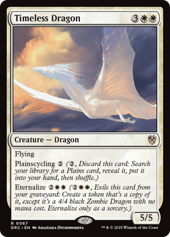 Timeless Dragon [Aetherdrift Commander]-1