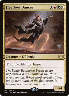 Fleetfoot Dancer (Promo Pack) [Streets of New Capenna Promos]-1