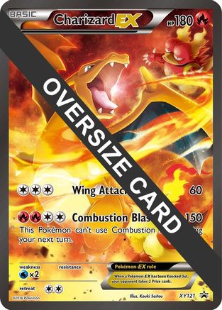 Charizard EX (XY121) (Jumbo Card) [XY: Black Star Promos]-1