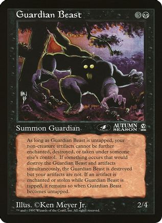 Guardian Beast (4th Place) (Oversized) [Oversize Cards]-1