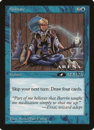 Meditate (4th Place) (Oversized) [Oversize Cards]-1