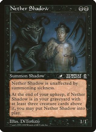 Nether Shadow (4th Place) (Oversized) [Oversize Cards]-1