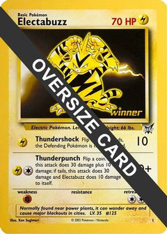 Electabuzz (1) (Jumbo Card) [Best of Promos]-1