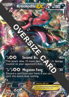 Krookodile EX (XY25) (Jumbo Card) [XY: Black Star Promos]-1