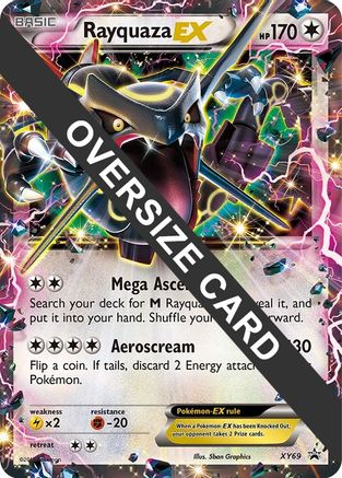 Rayquaza EX (XY69) (Jumbo Card) [XY: Black Star Promos]-1