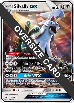 Silvally GX (90/111) (Jumbo Card) [Sun & Moon: Crimson Invasion]-1