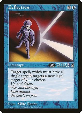 Deflection (4th Place) (Oversized) [Oversize Cards]-1