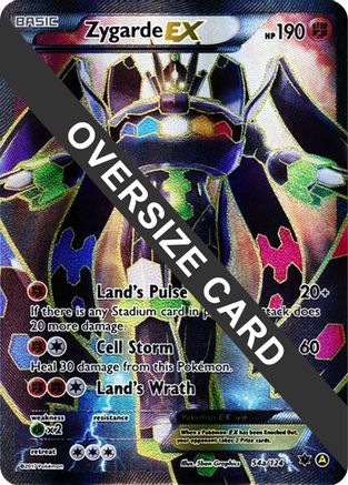 Zygarde EX (54/124) (Jumbo Card) [XY: Fates Collide]-1