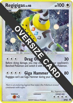 Regigigas (DP40) (Jumbo Card) [Diamond & Pearl: Black Star Promos]-1