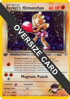 Rocket's Hitmonchan (9) (Jumbo Card) [Best of Promos]-1
