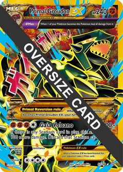 Primal Groudon EX (97/98) (Jumbo Card) [XY: Ancient Origins]-1