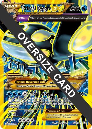 Primal Kyogre EX (96/98) (Jumbo Card) [XY: Ancient Origins]-1