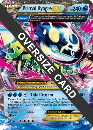 Primal Kyogre EX (55/160) (Jumbo Card) [XY: Primal Clash]-1