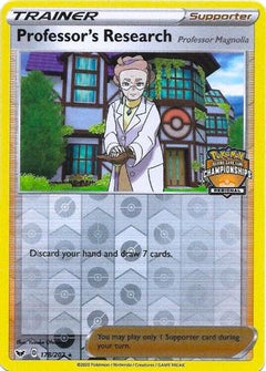 Professor's Research (178/202) (Regional Championship Promo) [Sword & Shield: Base Set]-1