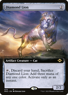 Diamond Lion (Extended Art) [Modern Horizons 2]-1