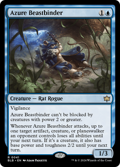 Azure Beastbinder [Bloomburrow]-1