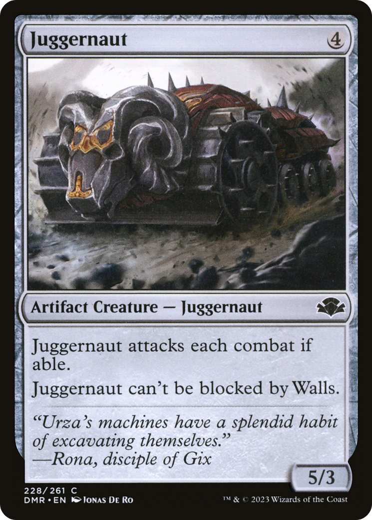 Juggernaut [Dominaria Remastered]-1