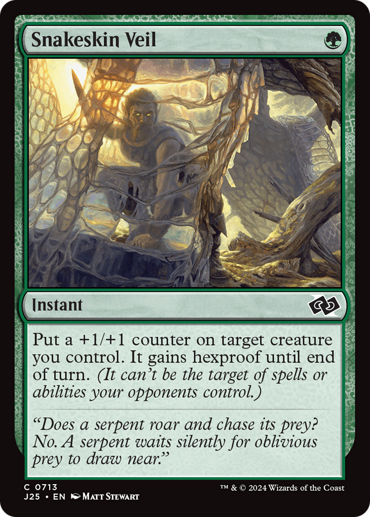 Snakeskin Veil [Foundations Jumpstart]-1