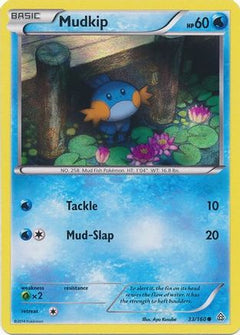 Mudkip (33/160) (Sheen Holo) [XY: Primal Clash]-1